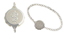 Sterling silver sos talisman on sale bracelet